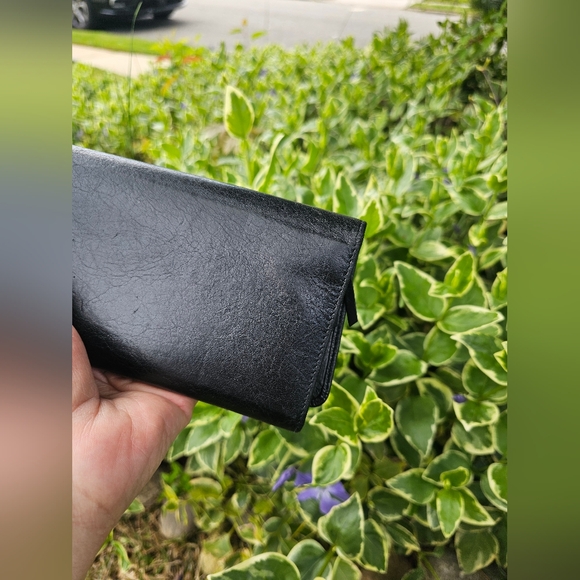 BALENCIAGA CASH VERT LONG WAL bi-fold long wallet - Picture 3 of 12